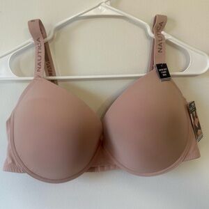 Nautica Women's Blush T shirt Underwire Bra Size 42D New